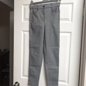 Dynamite Black & White Checkered Women’s Pants